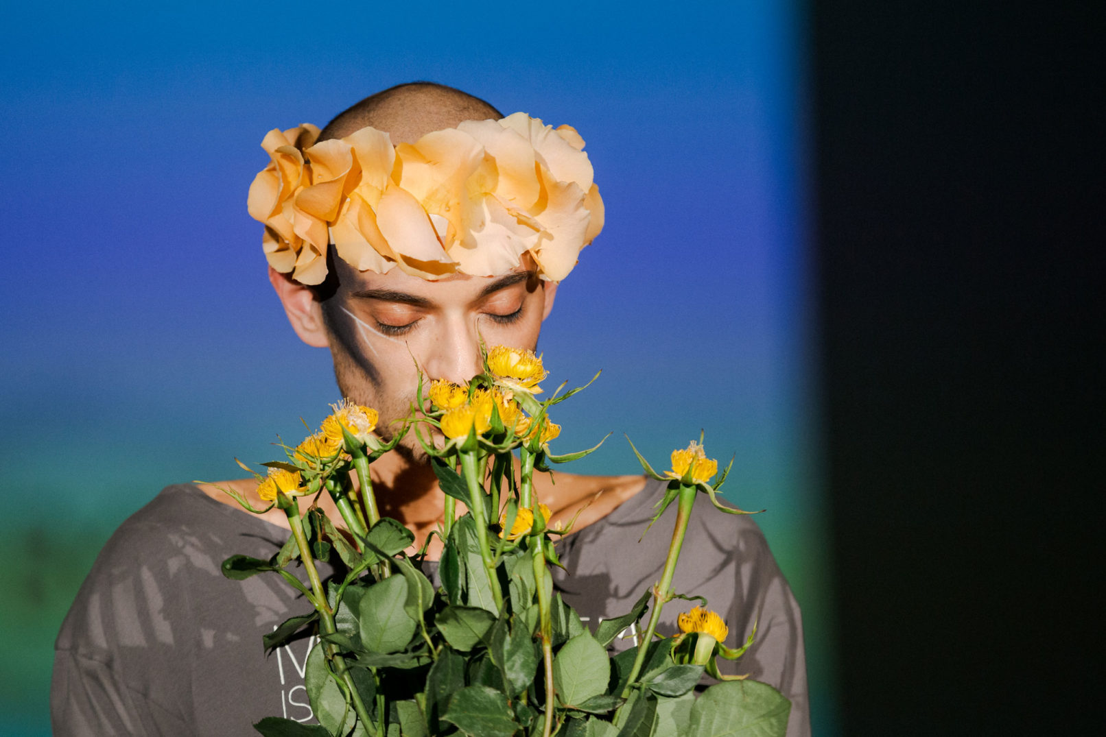 Modenschau Foto Close up Model