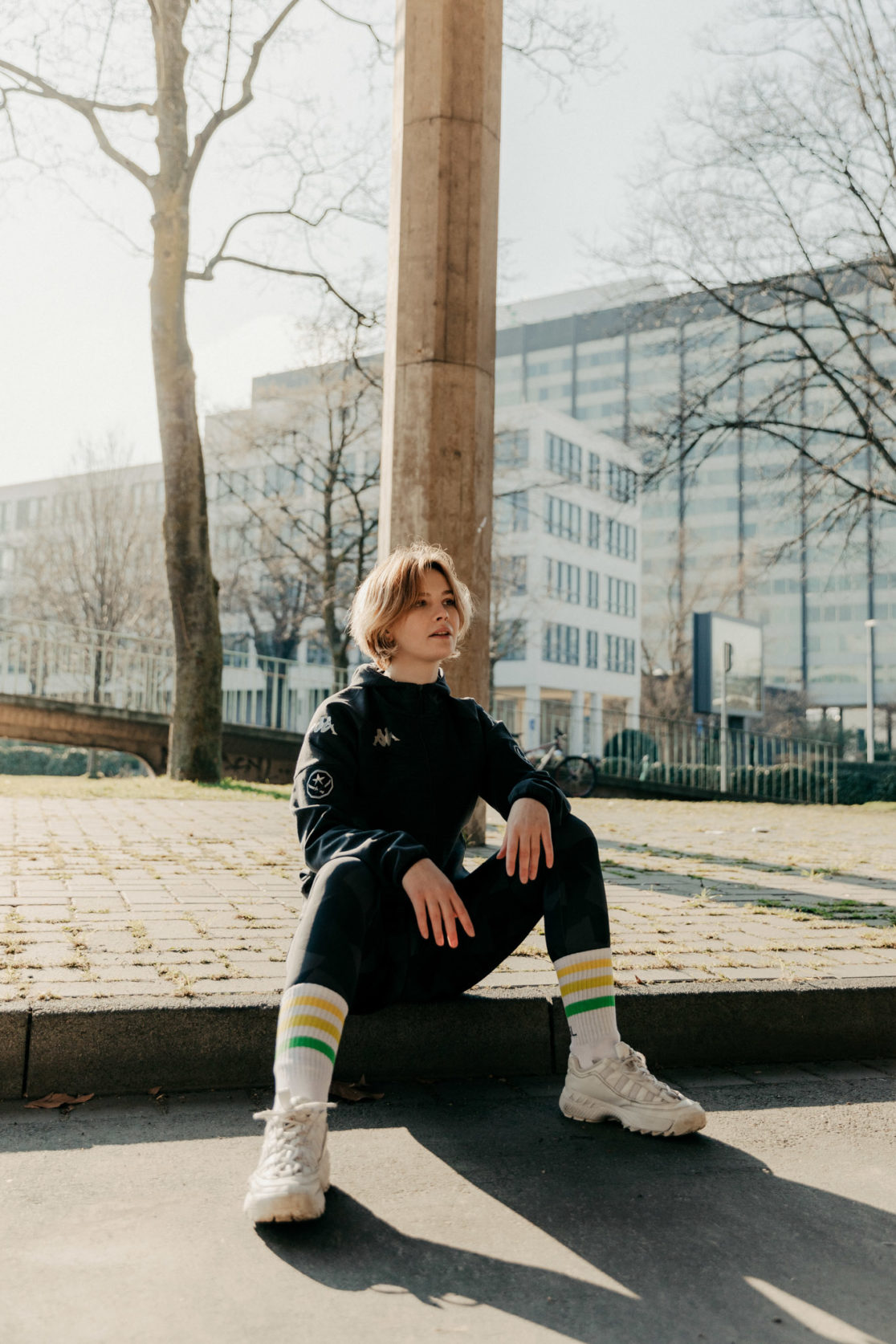 Female Model at editorial Shooting in Cologne