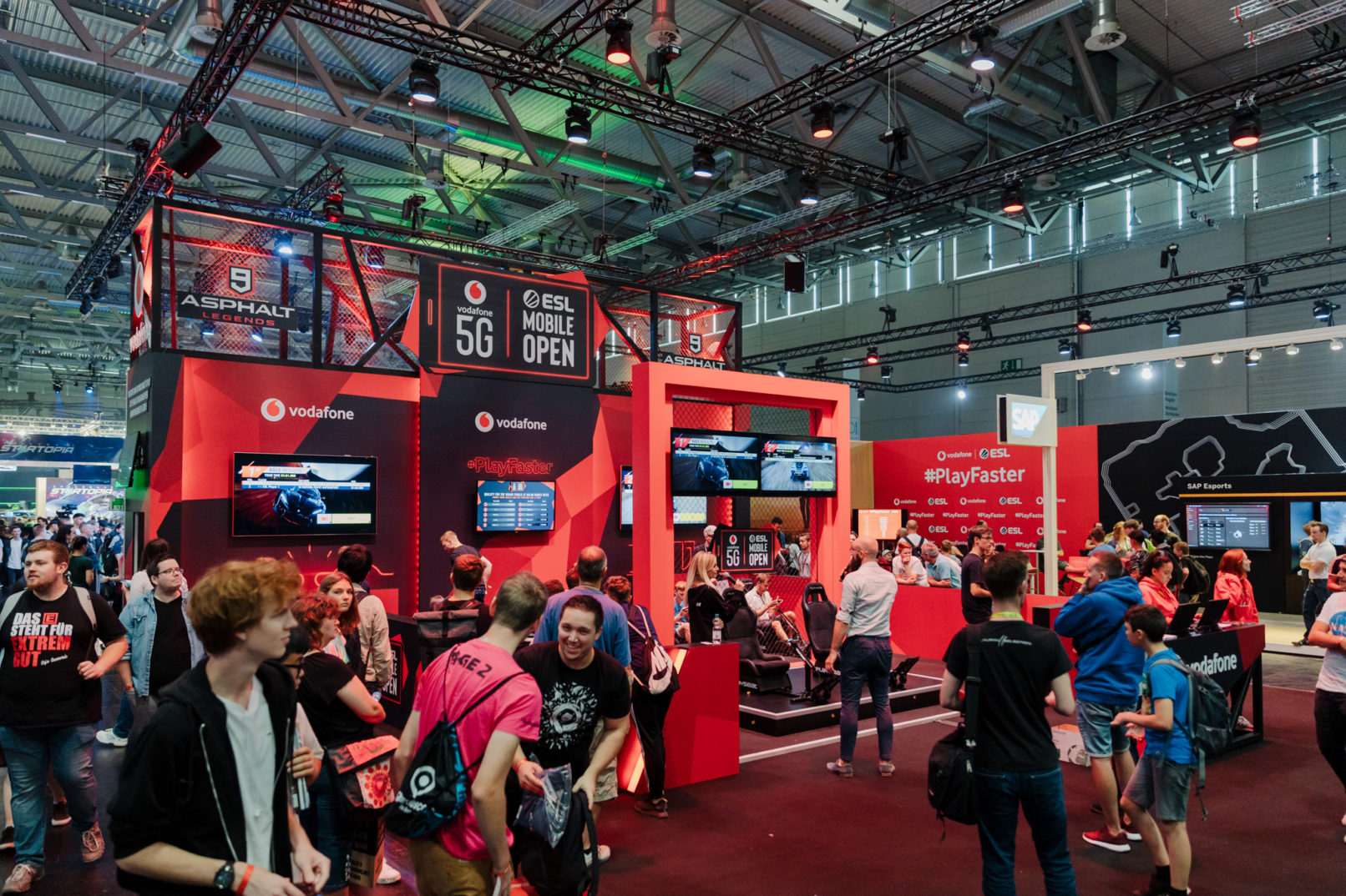 Vodafone Stand Gamescom 2019