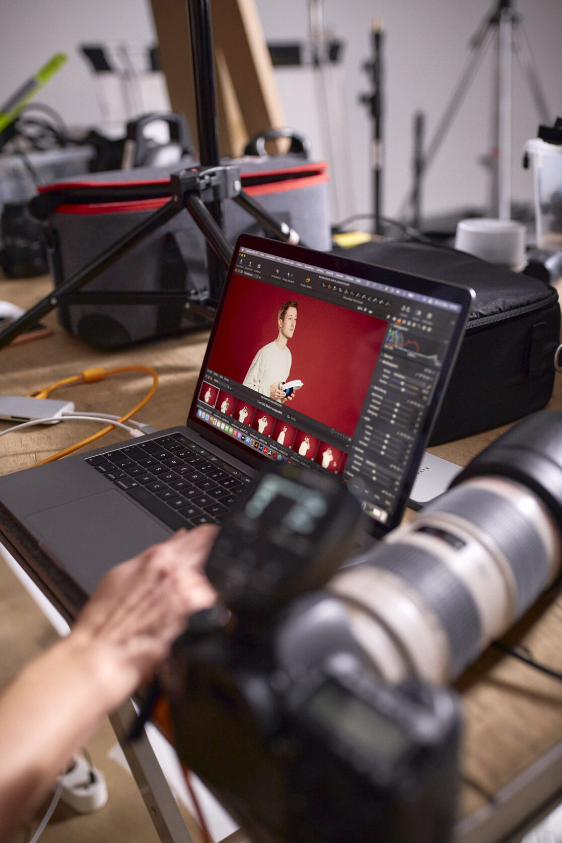 making of werbeshooting