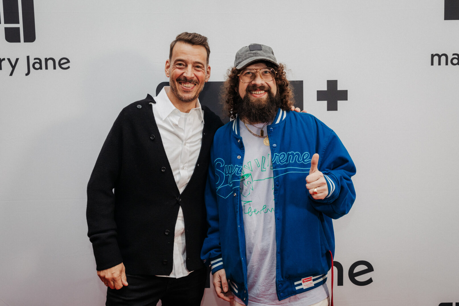 Rapper Curly mit CEO Rico Uesluek