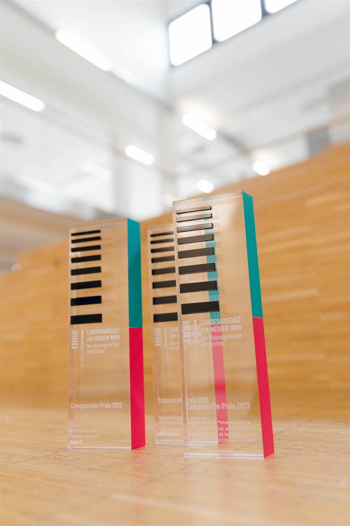 Campusradio-Preis Trophäe