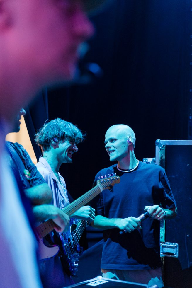 Cat Ballou Frontsänger Backstage auf der Gamescom 2024